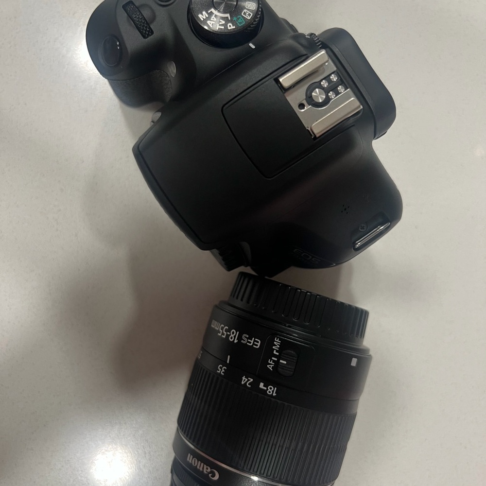 Canon EOS 2000D Black Camera with EF-S 18-55mm Lens - Picture 6 of 13